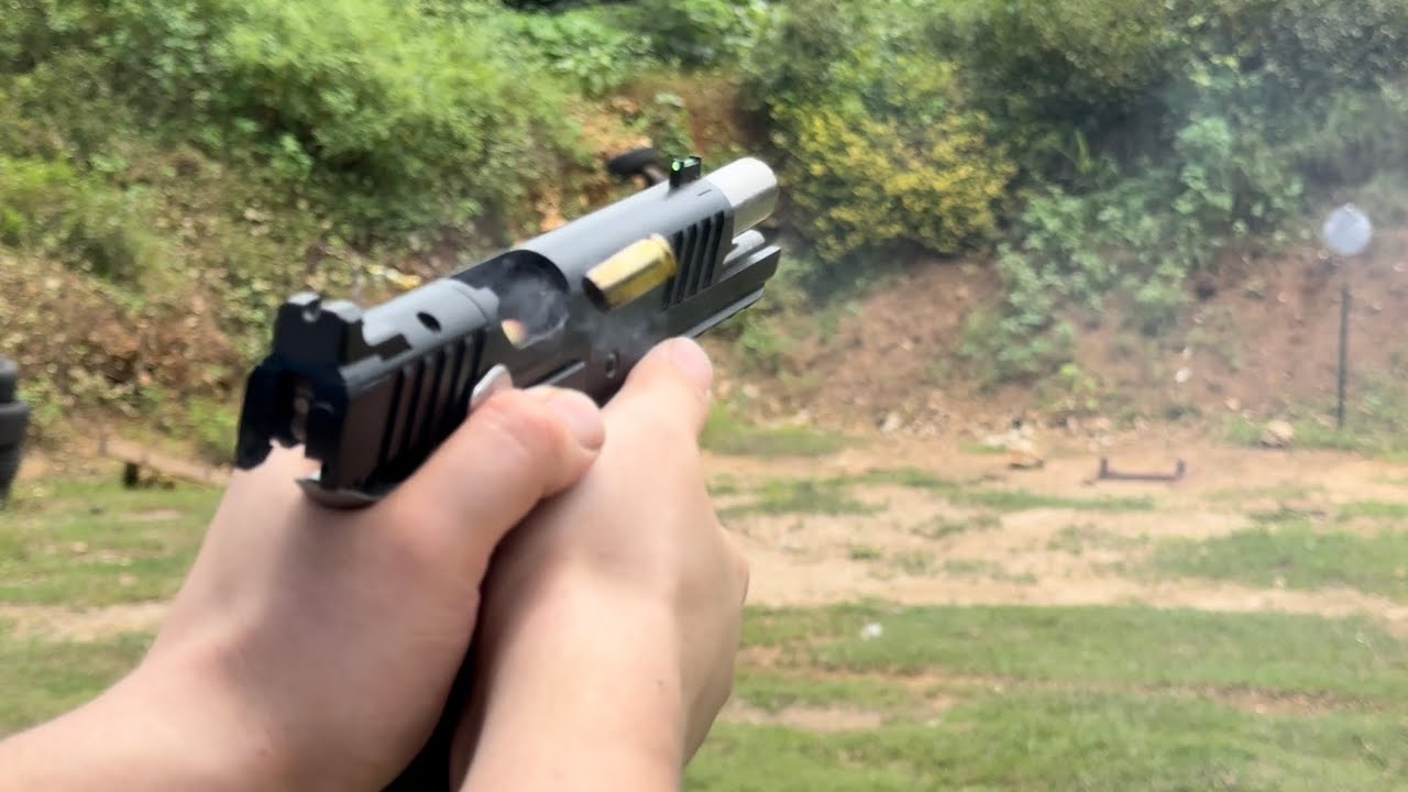 Outdoor Shooting Range w/ Springfield Armory Prodigy 스프링필드 아모리