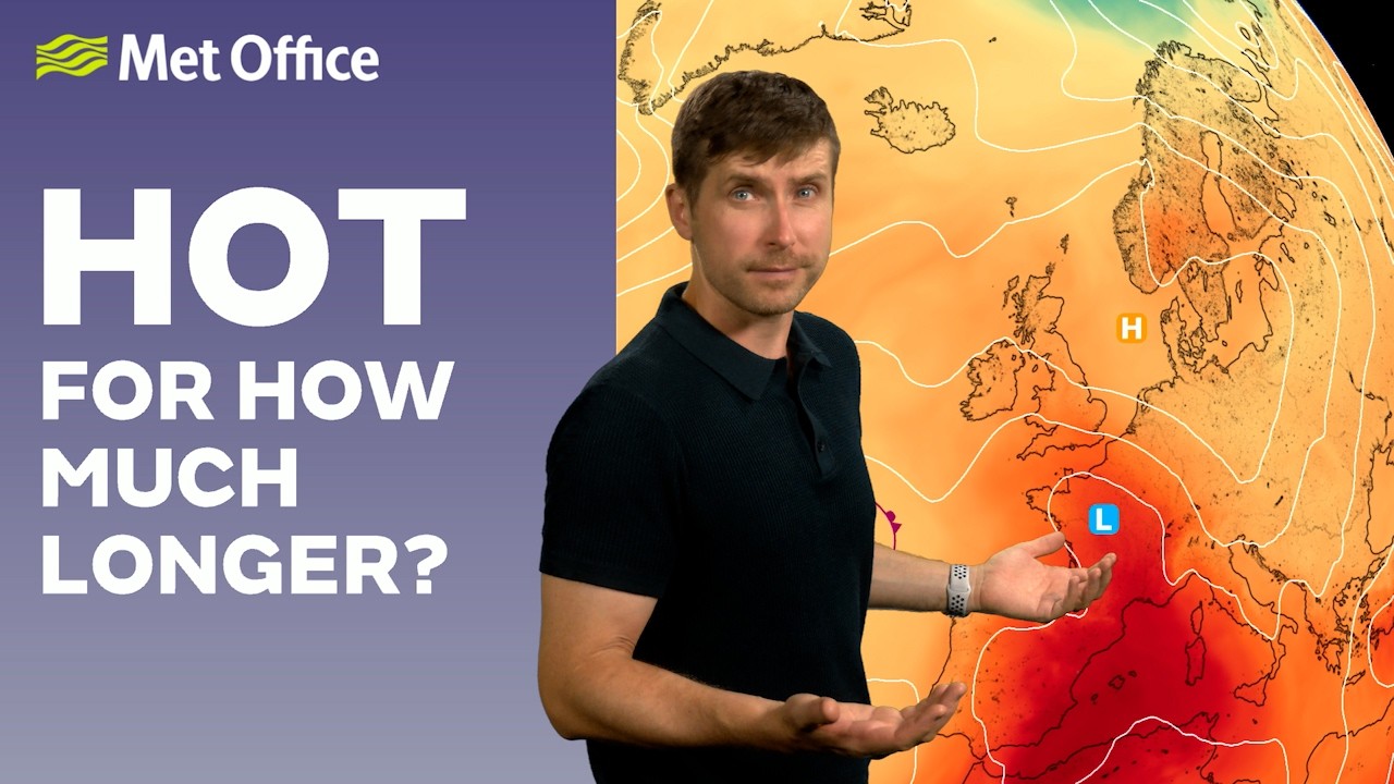 10.07.2026 &mdash; Изменения в жаре &mdash; Прогноз погоды в Великобритании от Met Office
