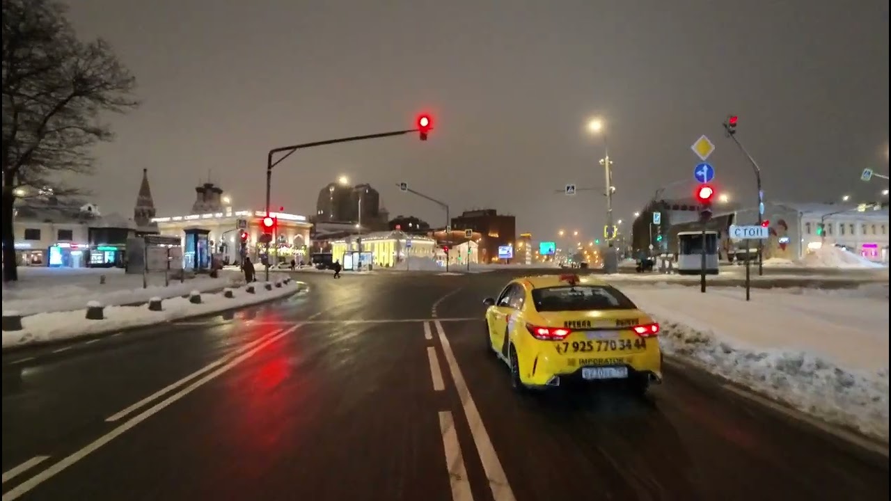 MOSCOW WINTER BIKE RIDE AFTER SNOW STORM. 01.11.2026