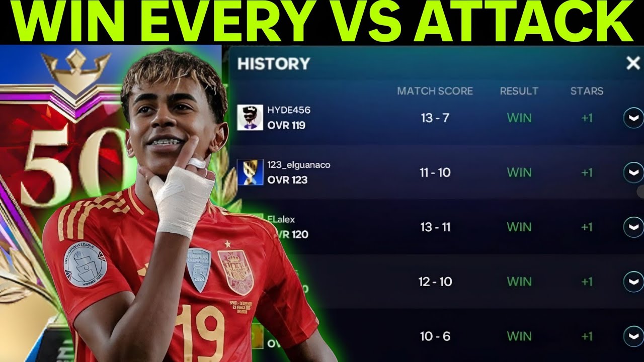 How I Win Every VS Attack Match | FC Mobile Guide