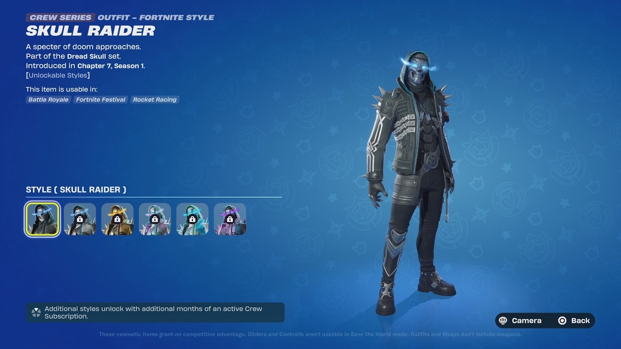 New Fortnite CREW Skin is a HUGE TEASER for Season 2!!! (BEST Skull Trooper skin in Fortnite)