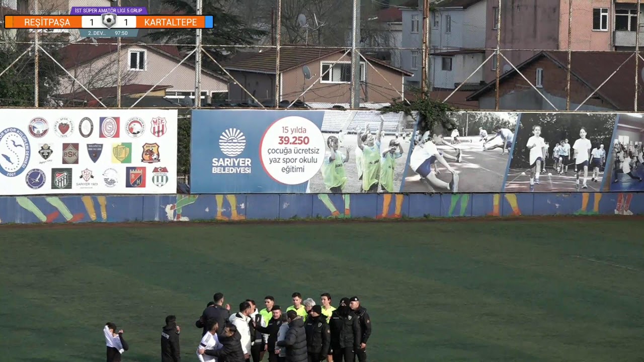 REŞİTPAŞA SPOR 🇹🇷🇹🇷 KARTALTEPE SPOR 🇹🇷🇹🇷 İST AMATÖR LİGİ MAÇ⚽⚽⚽