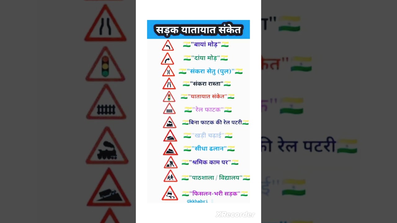 All Traffic signal | Learning License Test Questions and Answers for Driving Test Exam #shorts