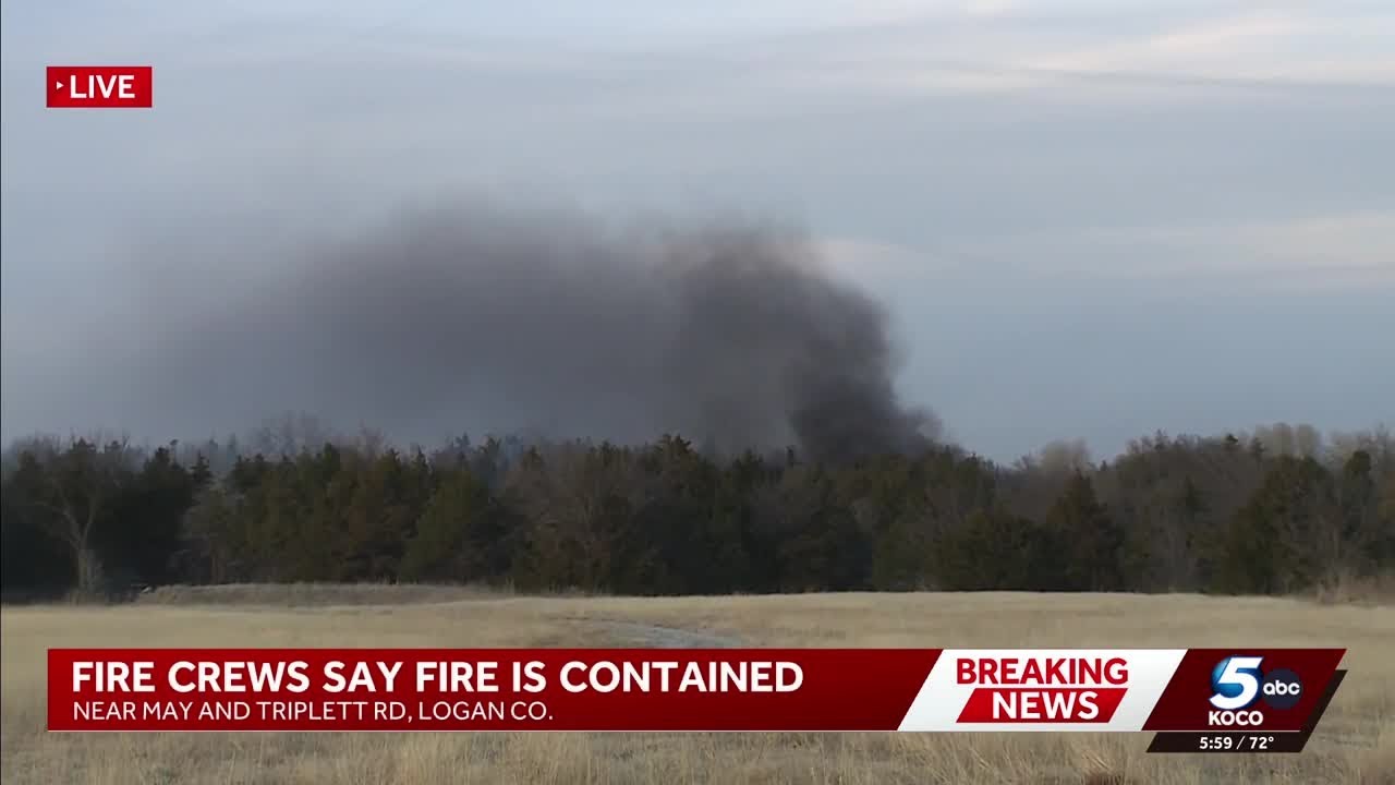 Crews contain wildfire south of Cedar Valley