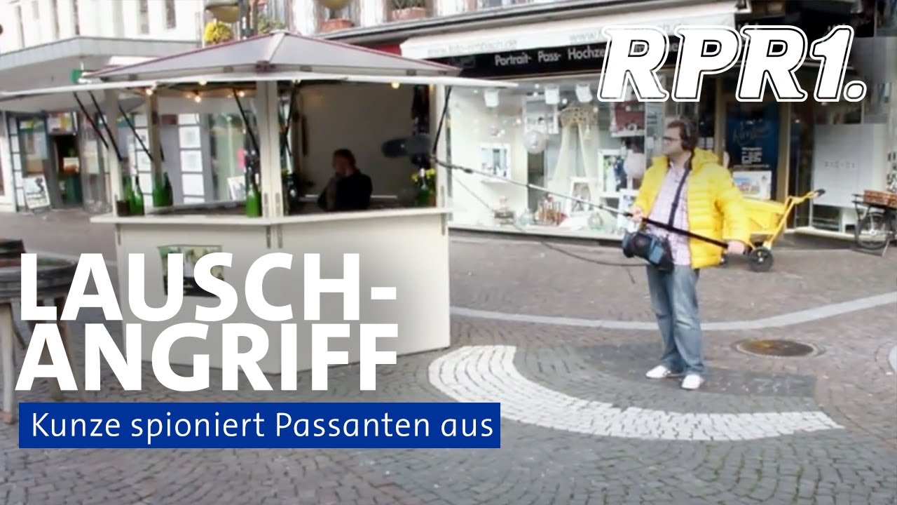 Lauschangriff - Kunze spioniert Passanten