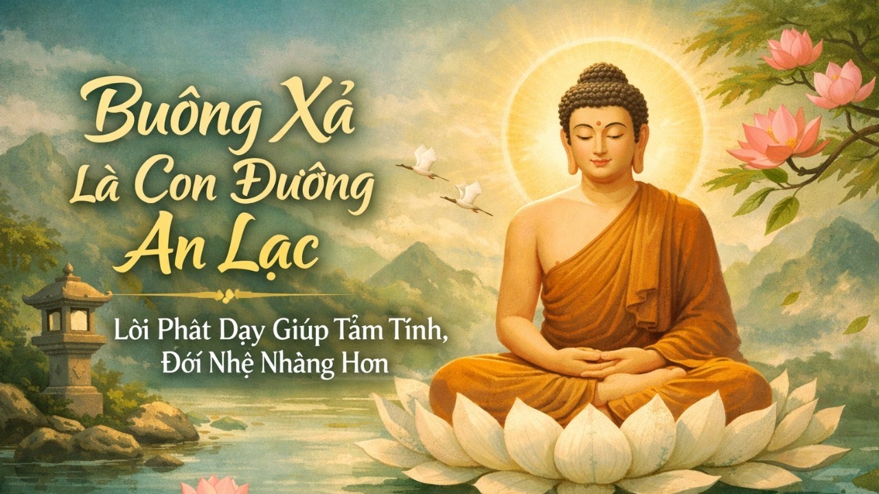 Học Cách Buông Xả Theo Lời Phật Dạy: Hóa Giải Nóng Giận, Nuôi Dưỡng Sự Bình An Từ Bên Trong