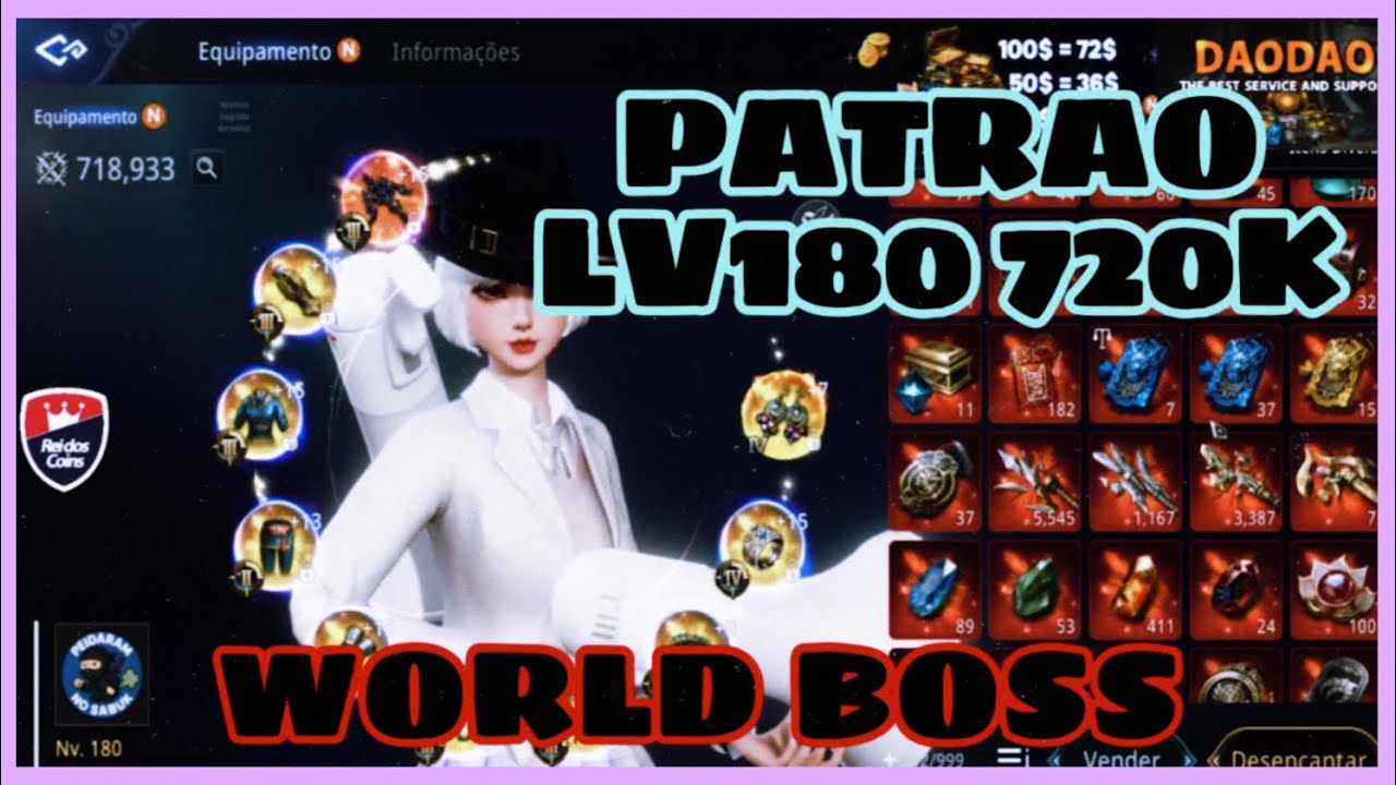PATRAO 720K PS POV 😱 | ОСНОВНЫЕ МОМЕНТЫ PVP-БОССОВ ДОЛИНЫ - MIR4