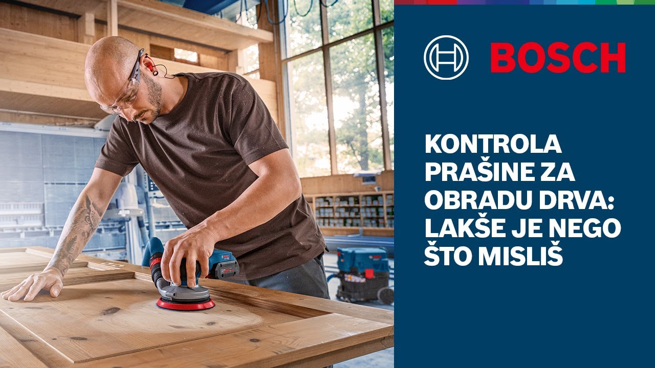 Kontrola pra&scaron;ine bez napora za obradu drveta