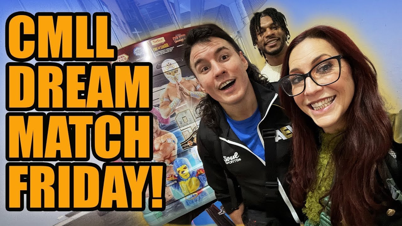 I went to Arena Mexico for CMLL DREAM MATCH FRIDAY! CMLL vs AEW! Lucha Libre highlights + BTS