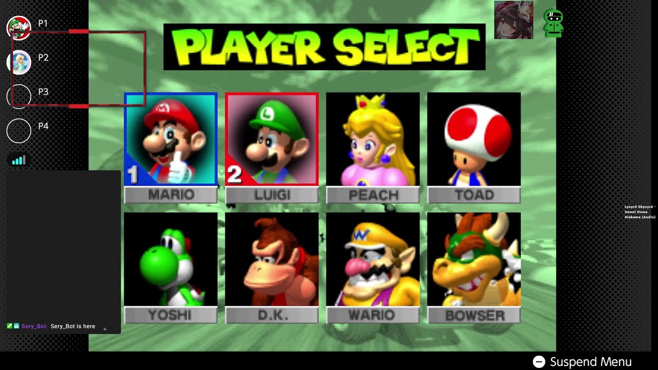 Mario Kart 64 with friends