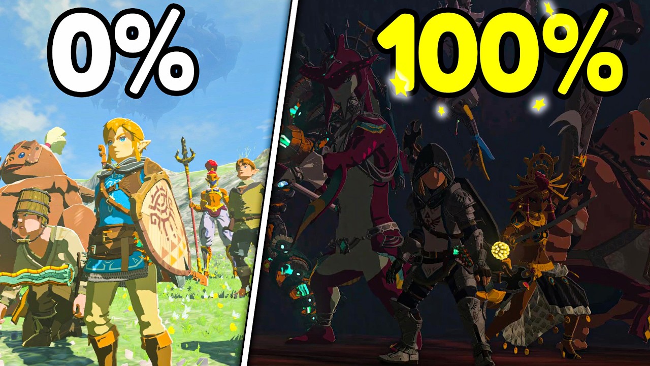 J'ai fini TOUT Zelda TOTK à 100% (Histoire Éxpliquée)