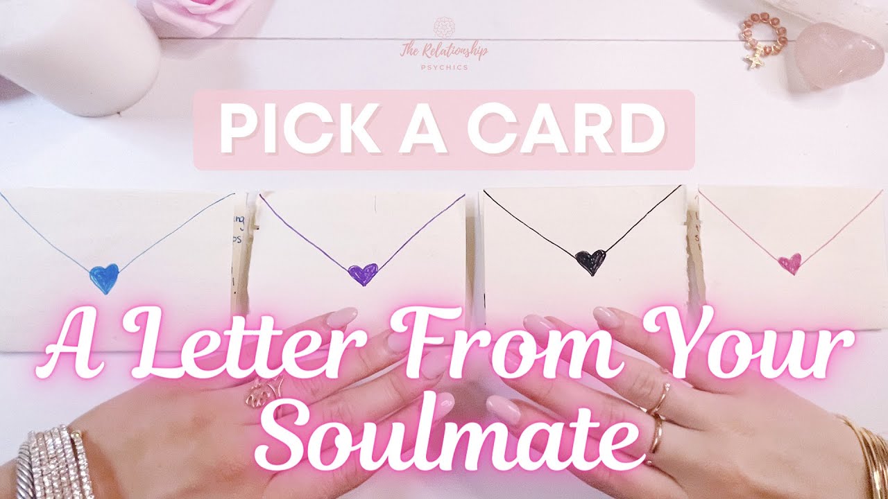 A Love Letter From YOUR SOULMATE 💌 Pick A Card Psychic Tarot Reading 💕