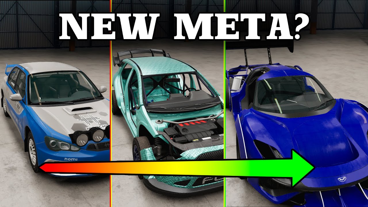 Evolution of BeamNG's Speedrunning Meta