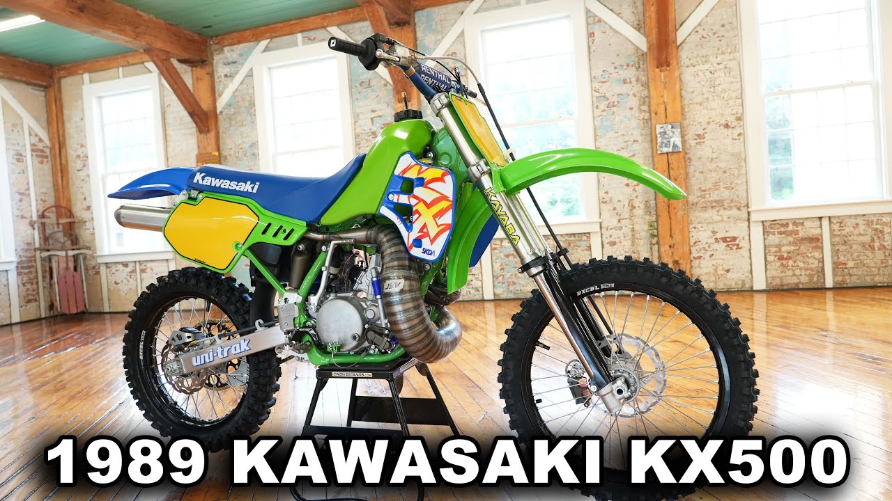 1989 KAWASAKI KX500 WORKS LEVEL RESTO MOD