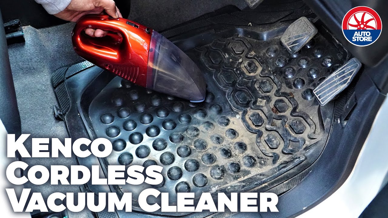 Kenco Mini Wireless Rechargeable Car Vacuum Cleaner | PakWheels Auto Store