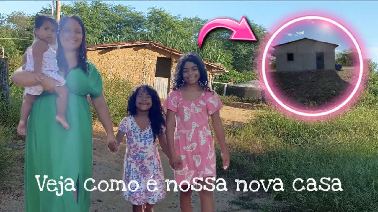 Tour da casa nova🏡antes & depois casinha de barro vs de tijolo🧱 mais um sonho❤️realizado!