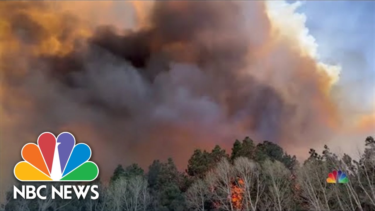 Two New Mexico Fires Merge Into One Torching 100,000 Acres