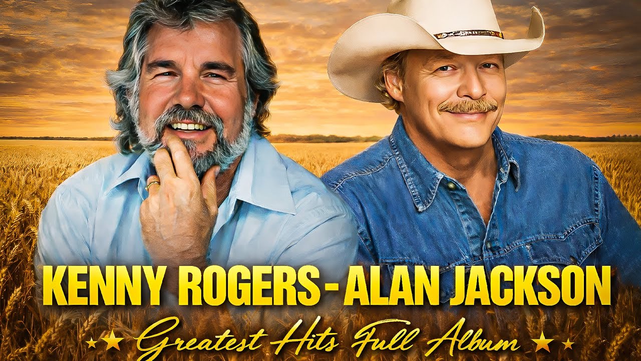 Kenny Rogers & Alan Jackson🤠Timeless Country Legends🍁If You Love Real Country Music,You’ll Love This