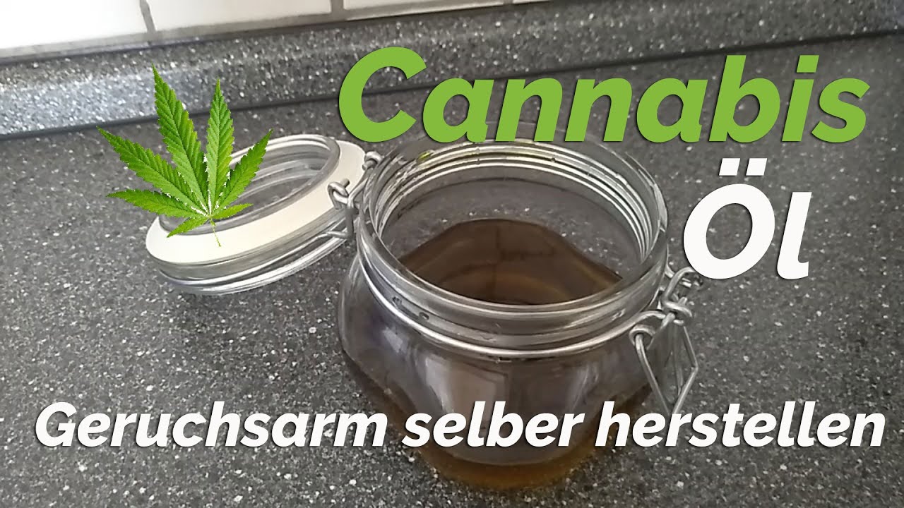 Cannabis-&Ouml;l selber herstellen - Einfach und ohne dass die ganze Wohnung riecht