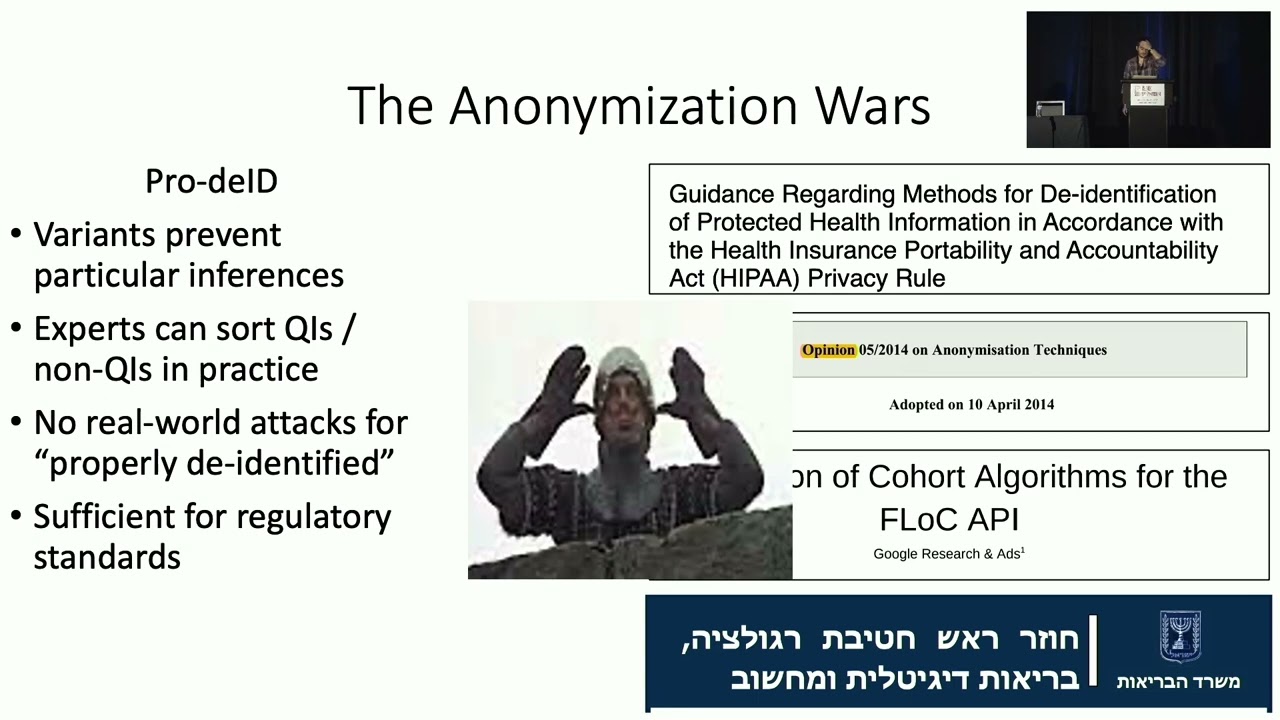 USENIX Security '22 - Attacks on Deidentification's Defenses