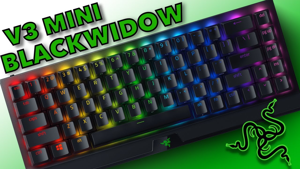 Razer 65% BlackWidow Mini Review, A MUST SEE!!!