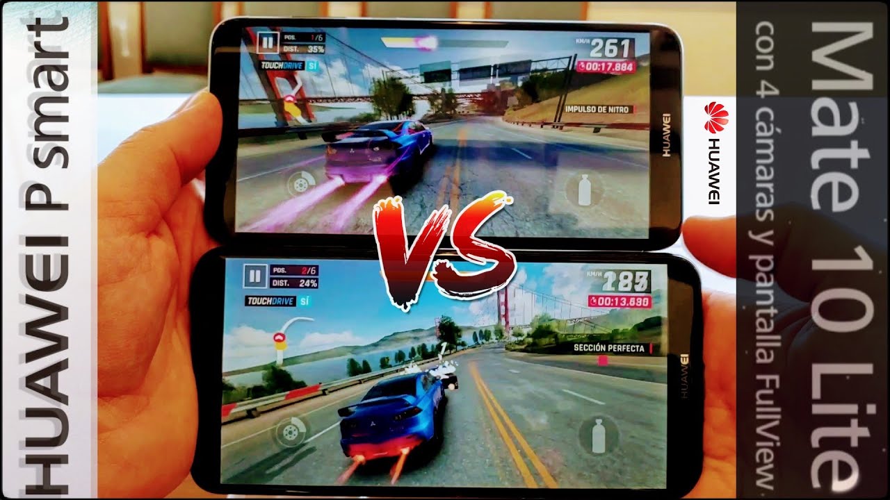 Huawei P-Smart VS Huawei Mate 10 Lite