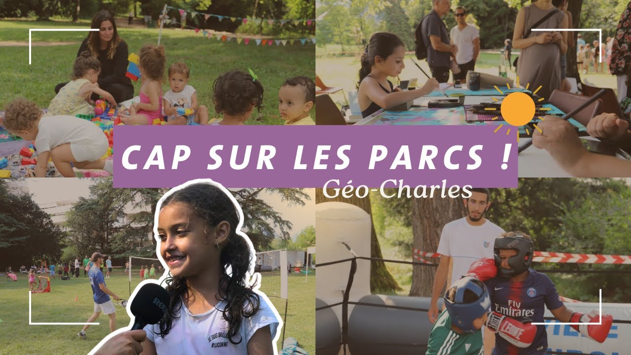 Cap sur le parc Géo-Charles à #echirolles !