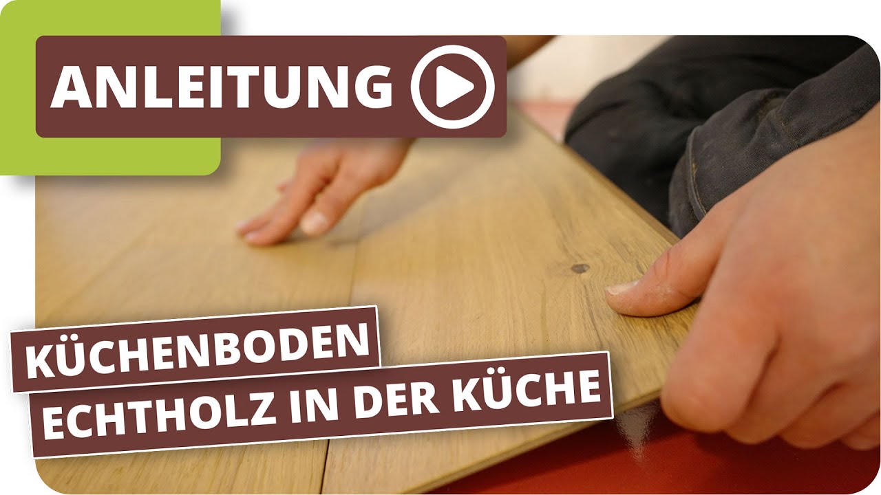 Küchenboden - Echtholz in der Küche