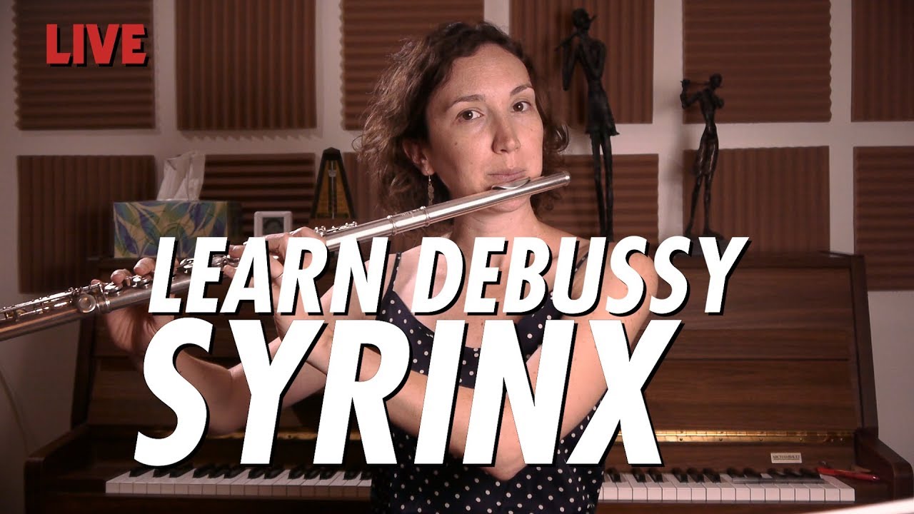 Just Practicing with Amelie | SYRINX by CLAUDE DEBUSSY