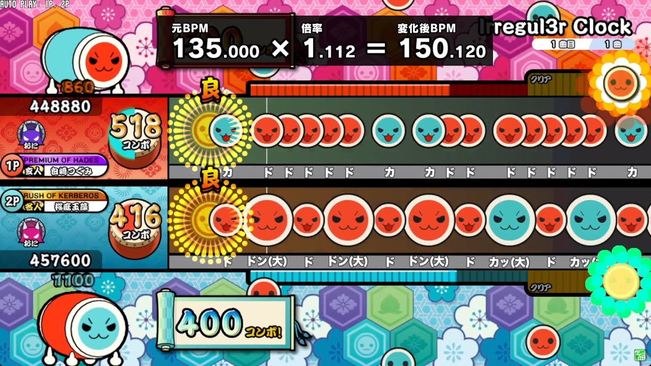 もしIrregular ClockがBPM300だったら？
