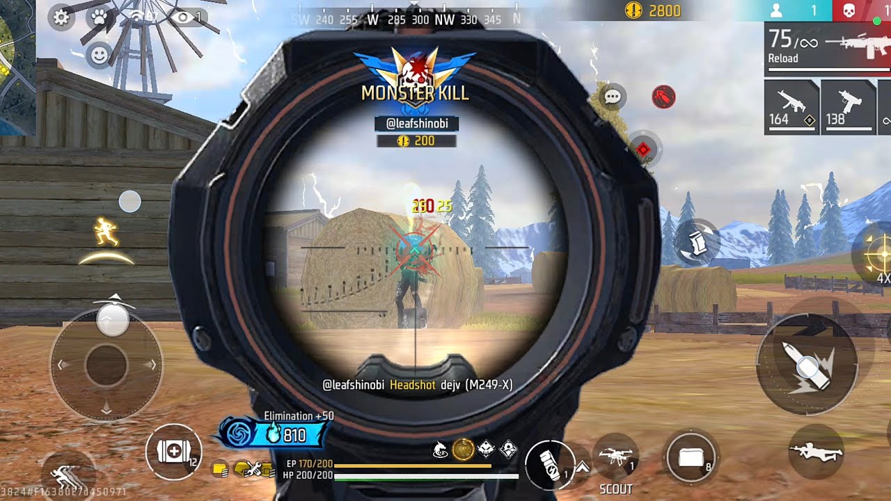 Free Fire Max - Noob lobby