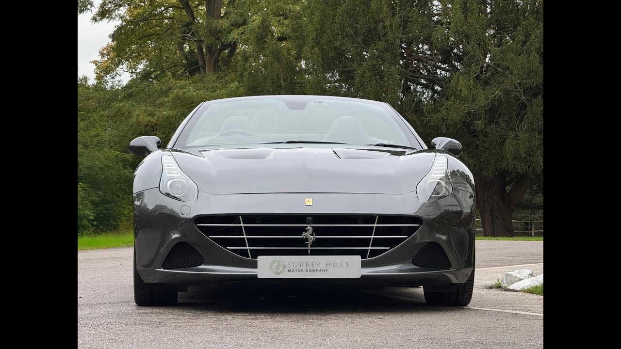 2016 Grigio Silverstone Ferrari California 3.8 V8 T Convertible F1 DCT | Surrey Hills Motor Company