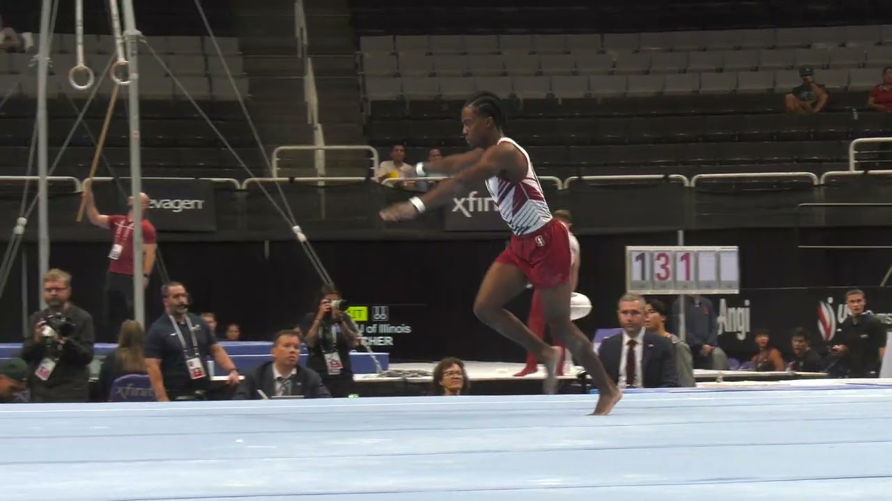 Khoi Young - Floor Exercise - 2023 Xfinity U.S. Championships - Senior Men - Day 1