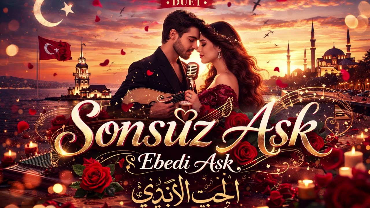 الحب الأبدي ❤️ Sonsuz Aşk | أقوى ديو عربي تركي رومانسي 2026 🔥