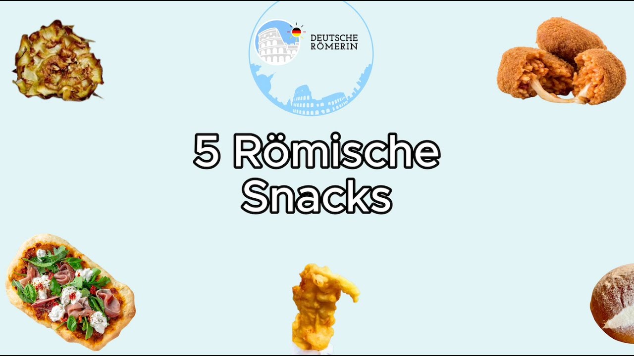 🍕5 typisch römische Snack's