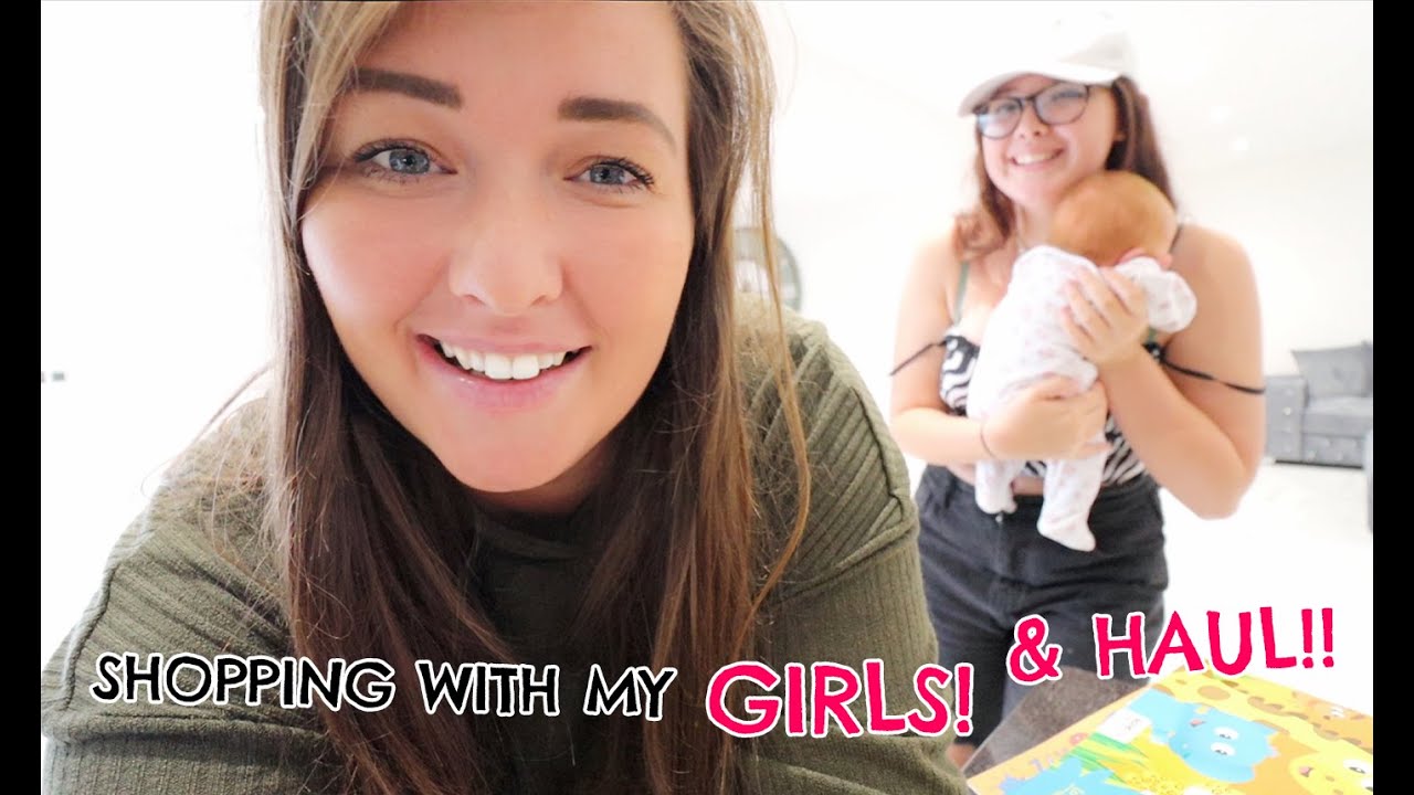 SHOPPING WITH MY GIRLS & HAUL!!