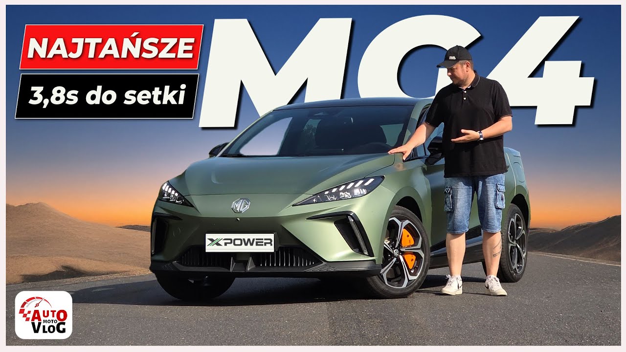 MG4 XPower 2025 TEST pl | Najtańsze 3,8 do setki