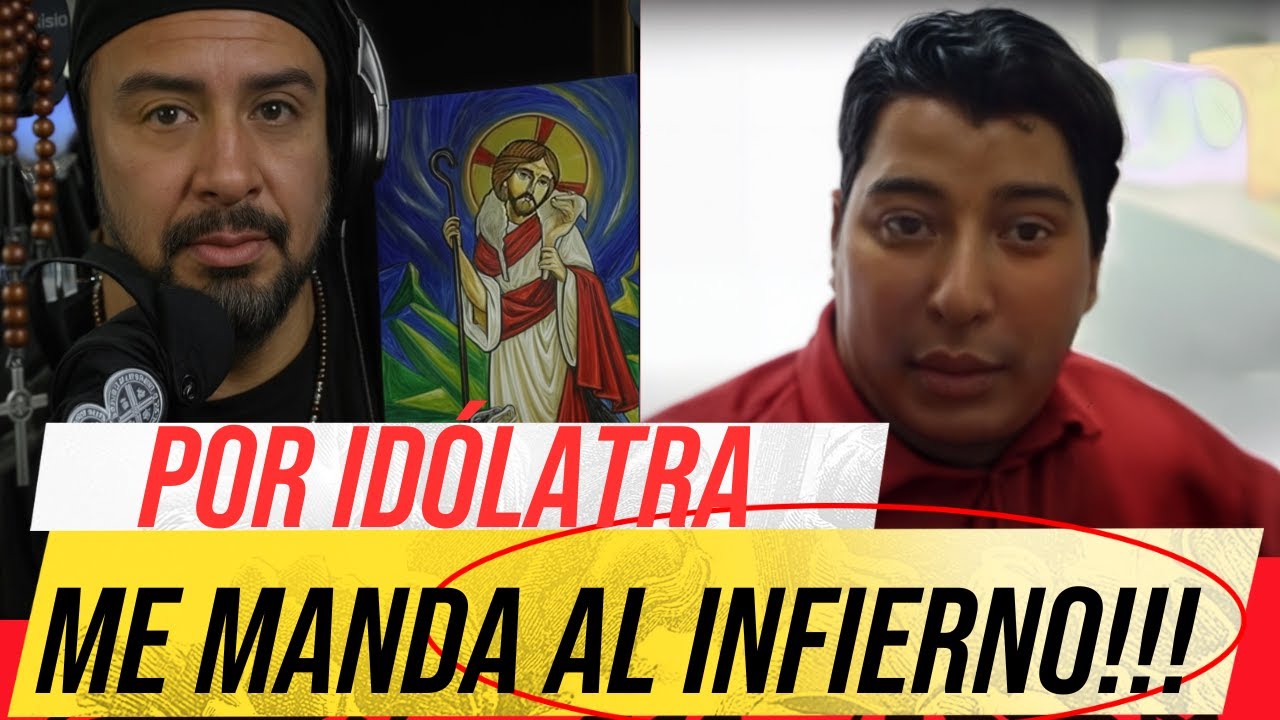 INSÓLITO! Pastor ME CONDENA AL INFIERNO por imagen de Jesús!!!