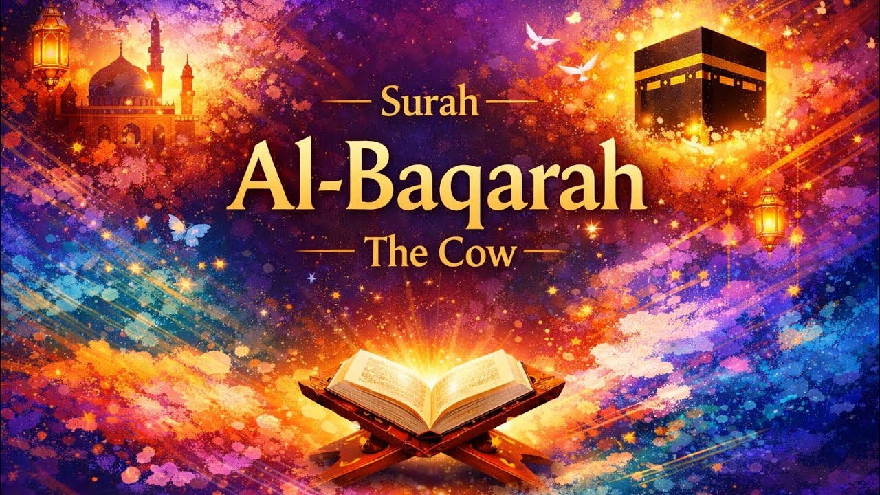 02 - Surah Al-Baqarah | Beautiful Recitation by Abdul Rahman Al-Sudais