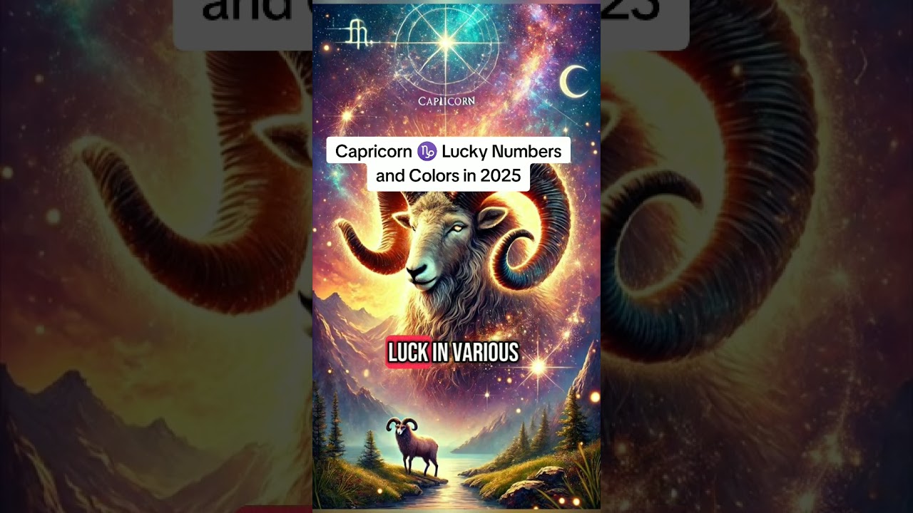 Capricorn Lucky Days & Lucky Numbers in 2025 | Powerful Guide for Capricorn Energy