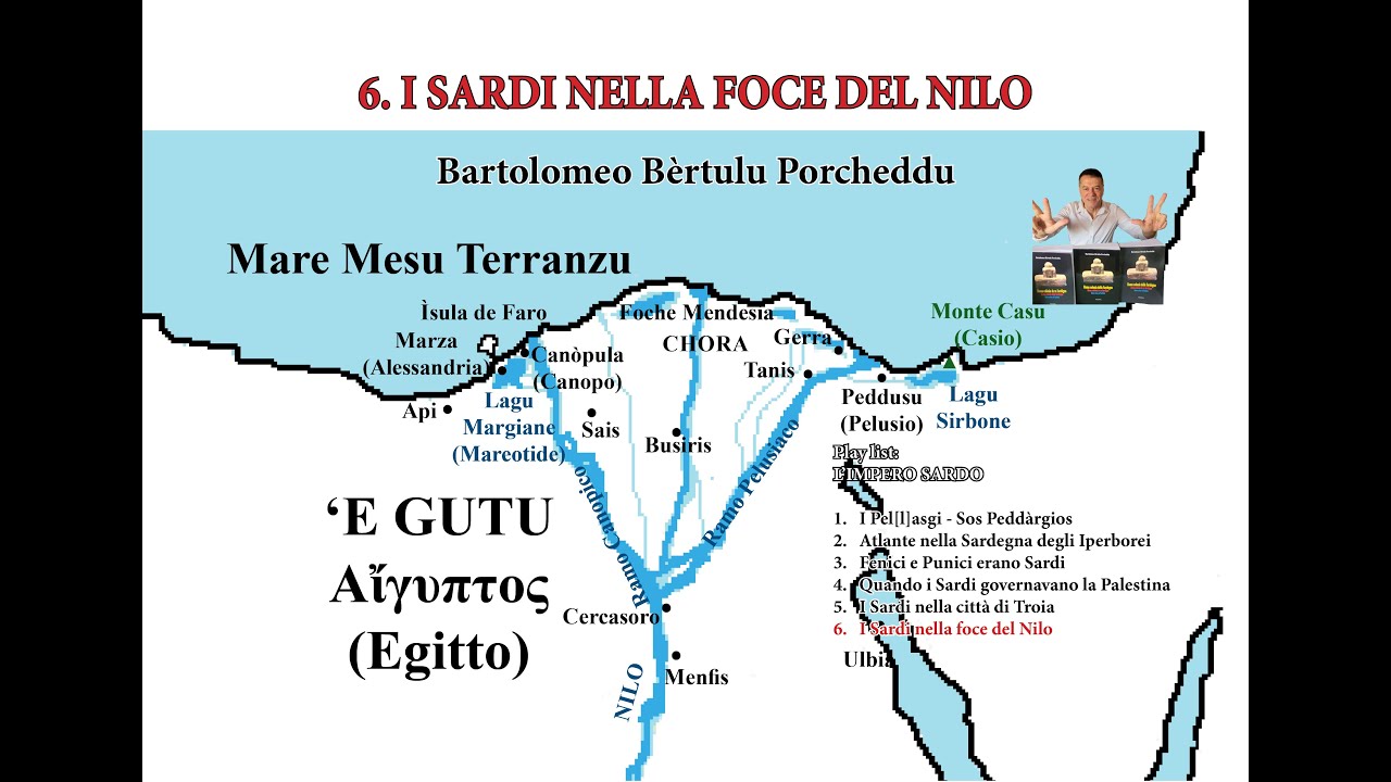 I Sardi nella foce del Nilo