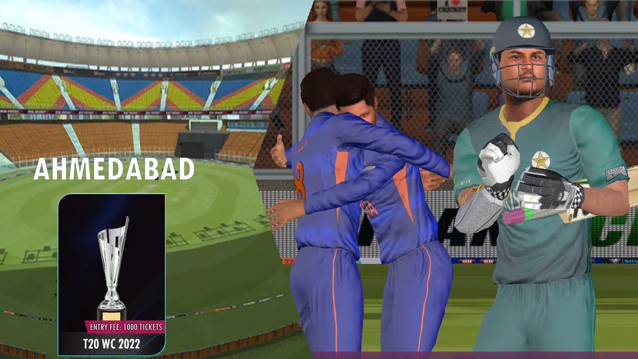 [ 4K ] New Update - World Cup Mode - Real Cricket 22 MI Tab 5 Gameplay | Gaming video