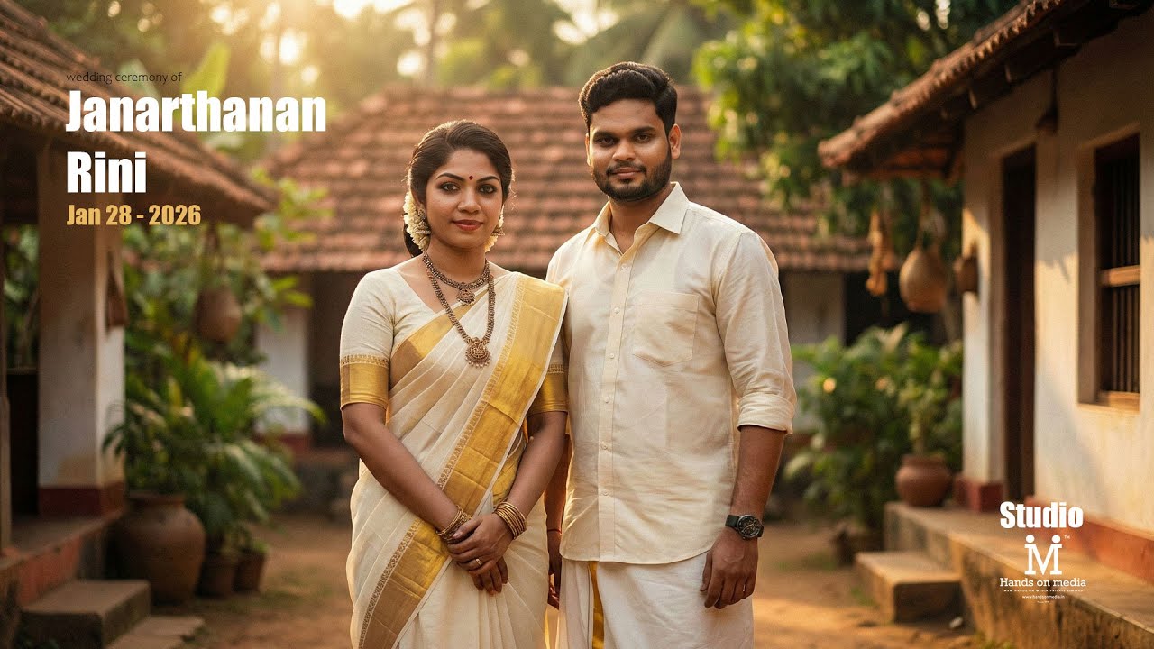 Janarthanan - Rini | 28.10.2026 | Wedding Ceremony Live | Hands on media | Athirampattinam