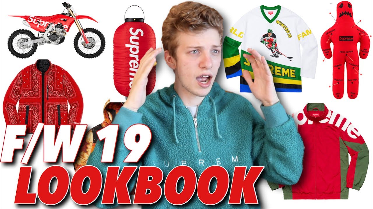 SUPREME F/W 19 LOOKBOOK REACTION! (GOOD OR BAD?)