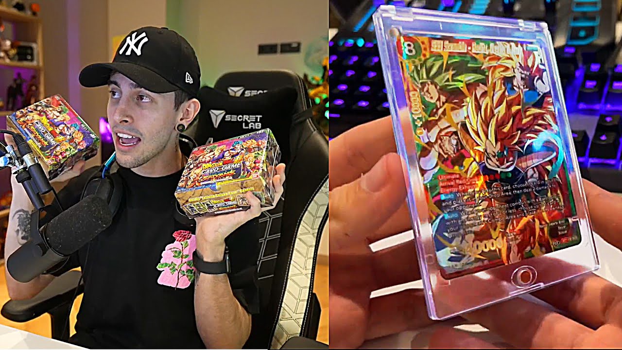 Abro más cajas exclusivas de Dragon Ball Super...