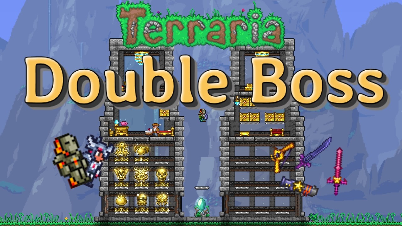 Terraria Double Boss Challenge - Part 1/2: Double Trouble