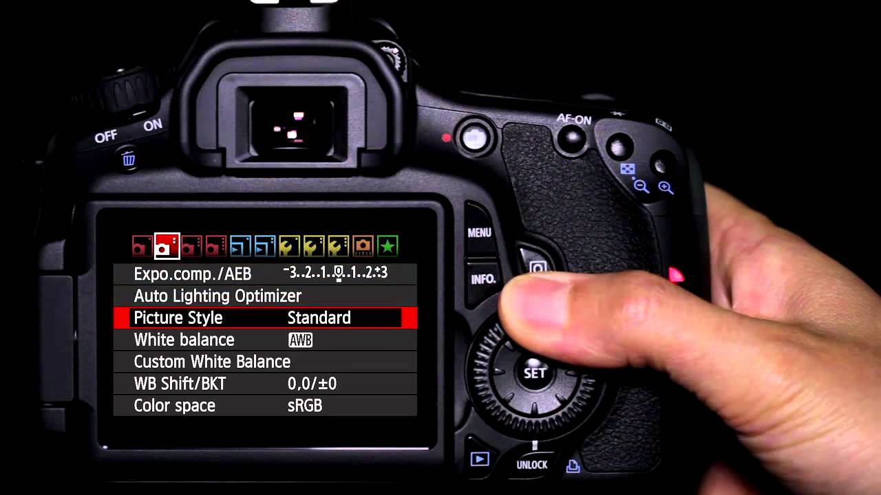 Учебное пособие для Canon EOS 60D — Работа со стилем изображения 10/14
