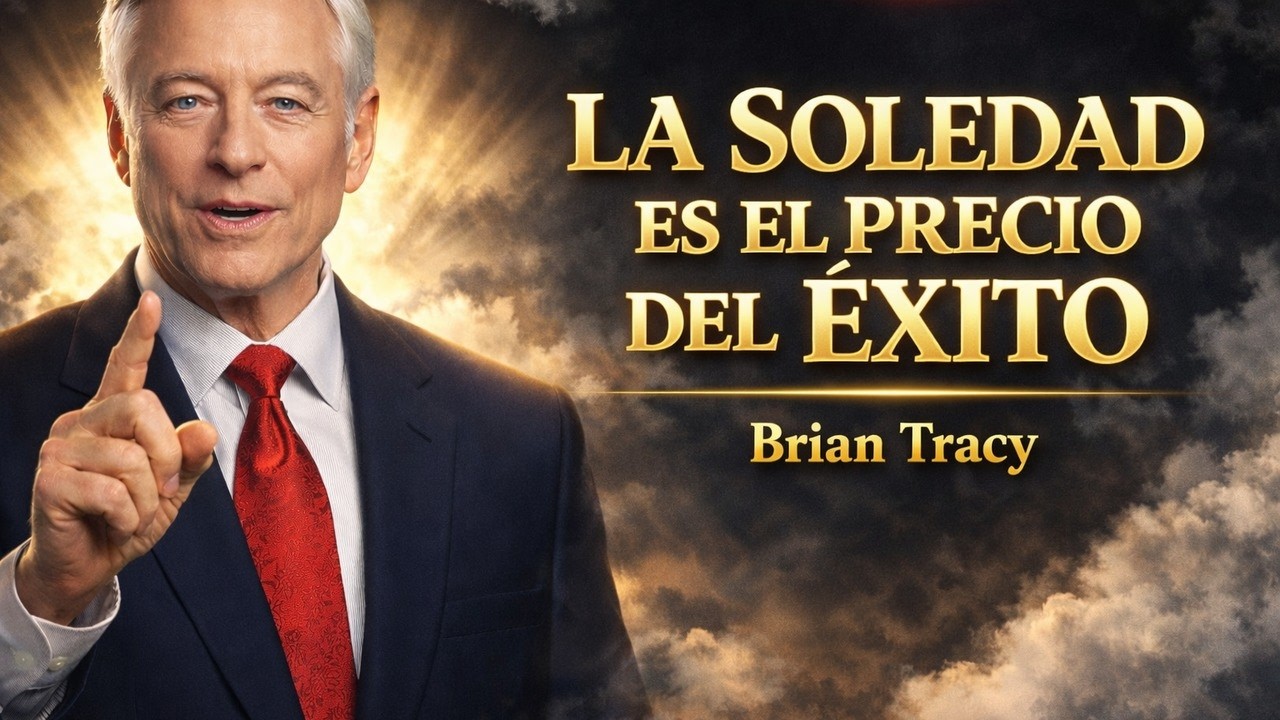 ¿Te sientes solo? Felicidades, finalmente estás empezando a avanzar. Brian Tracy