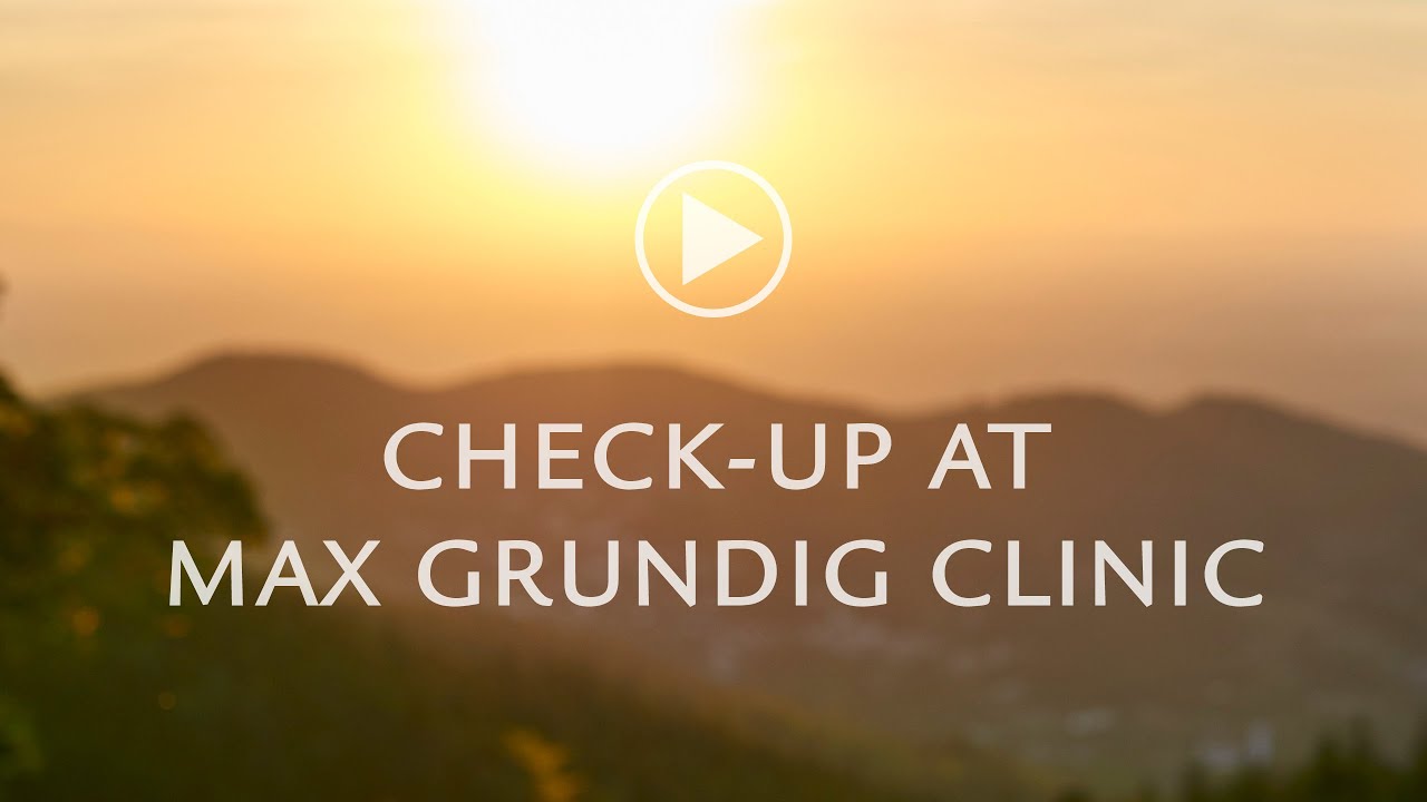 Check-up at Max Grundig Clinic, Black Forest, Germany