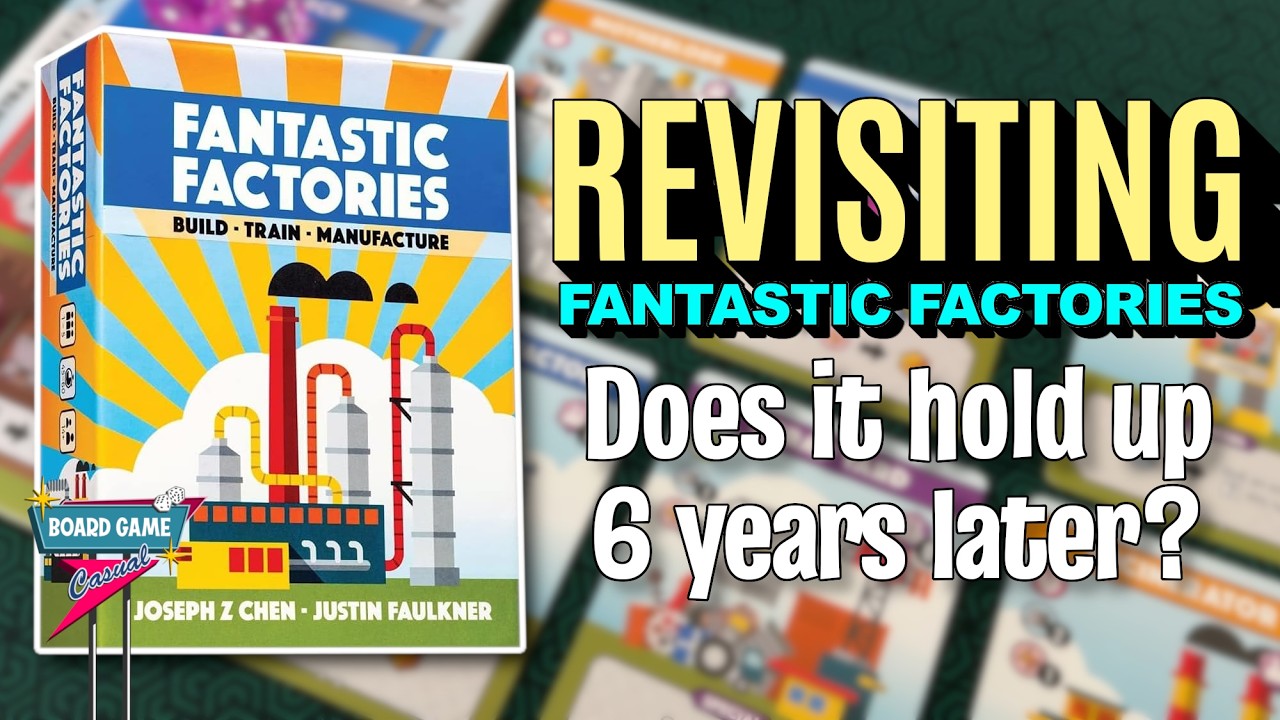 Возвращаясь к Fantastic Factories — как эта игра выглядит спустя 6 лет?